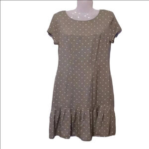 - Brioche polkadot dress with ruffles Junior's Size 7